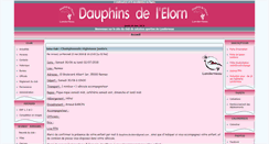 Desktop Screenshot of dauphins-de-lelorn.fr